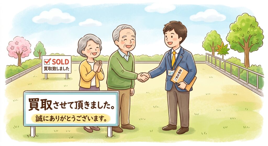 春日井市朝宮町土地　買取させて頂きました！
