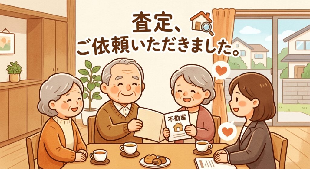 春日井市　不動産査定のご依頼いただきました。