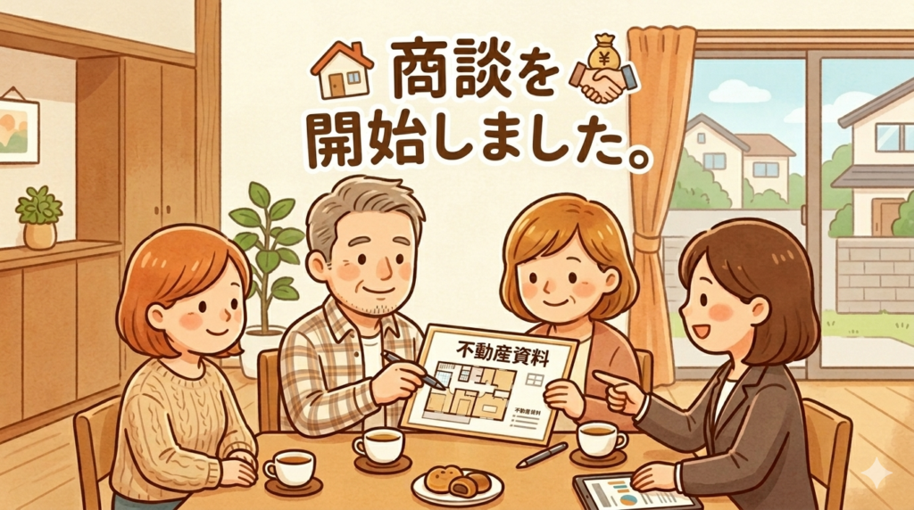 小牧市久保一色 土地　商談になりました。