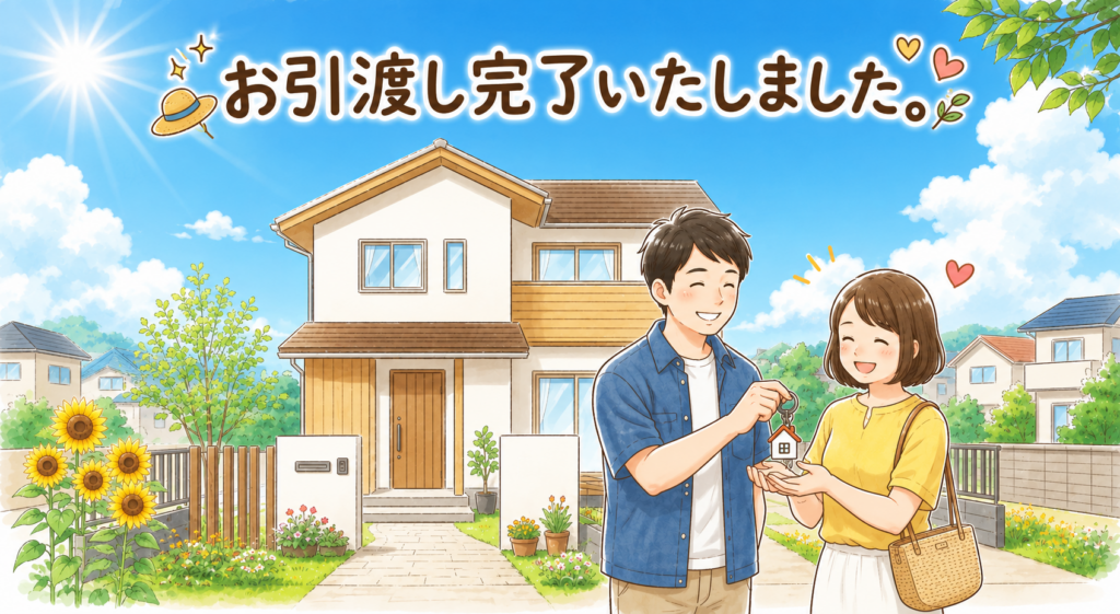 小牧市久保一色C区画　お引渡し完了いたしました。