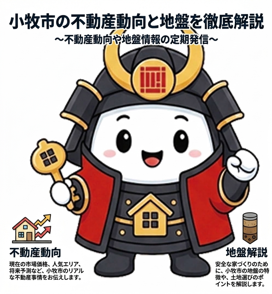 小牧市の不動産動向と地盤を徹底解説♪